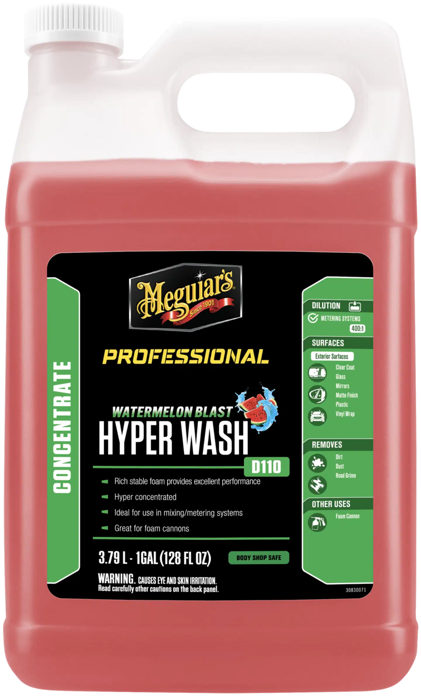 Meguiars Pro hyper wash, tehokas shamppoo, esipesuaine ja vaahtopesuaine, D11001 - 2