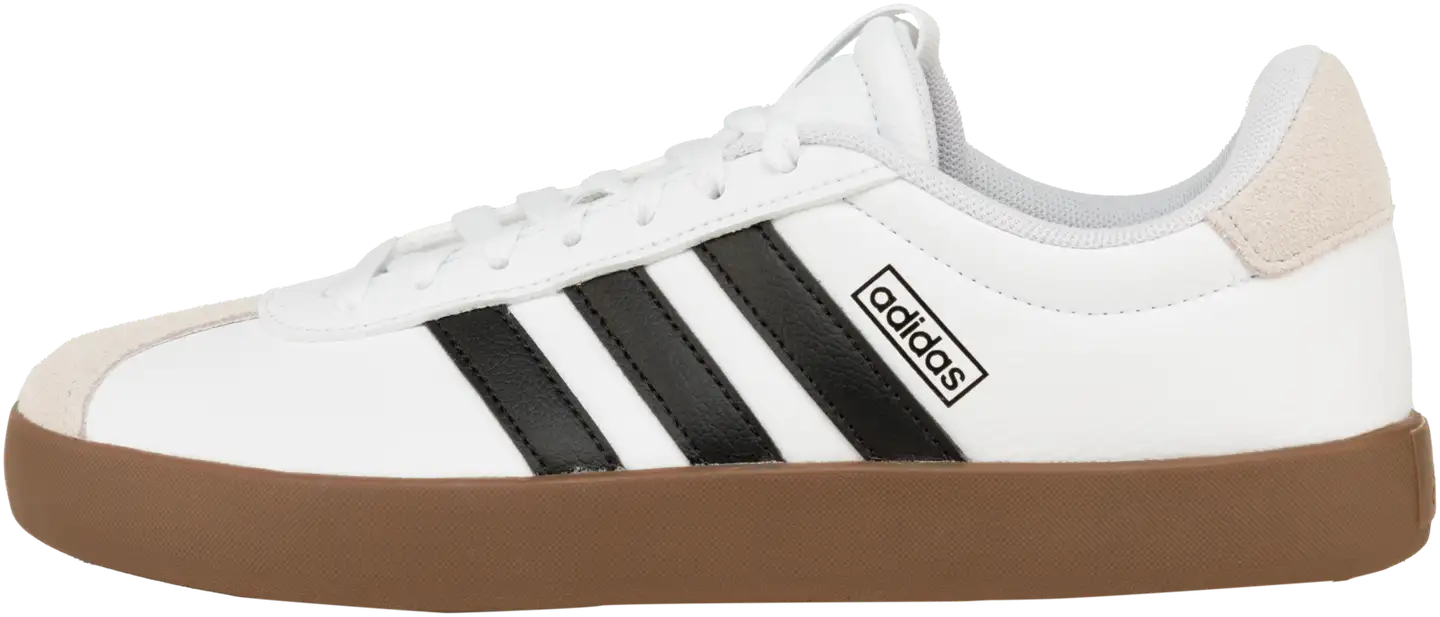 adidas naisten tennarit VL Court 3.0 - white/core black/grey one - 2