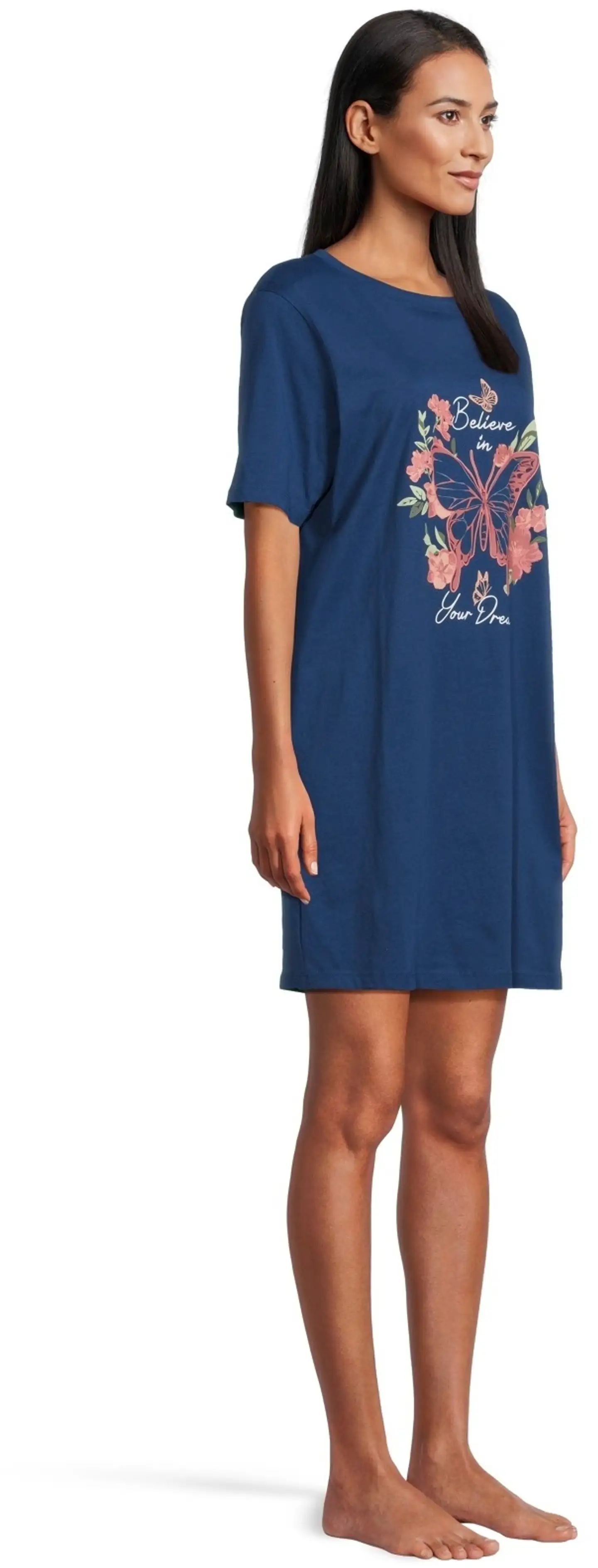 Actuelle naisten yöpaita 212A042605 - Navy Peony - 4