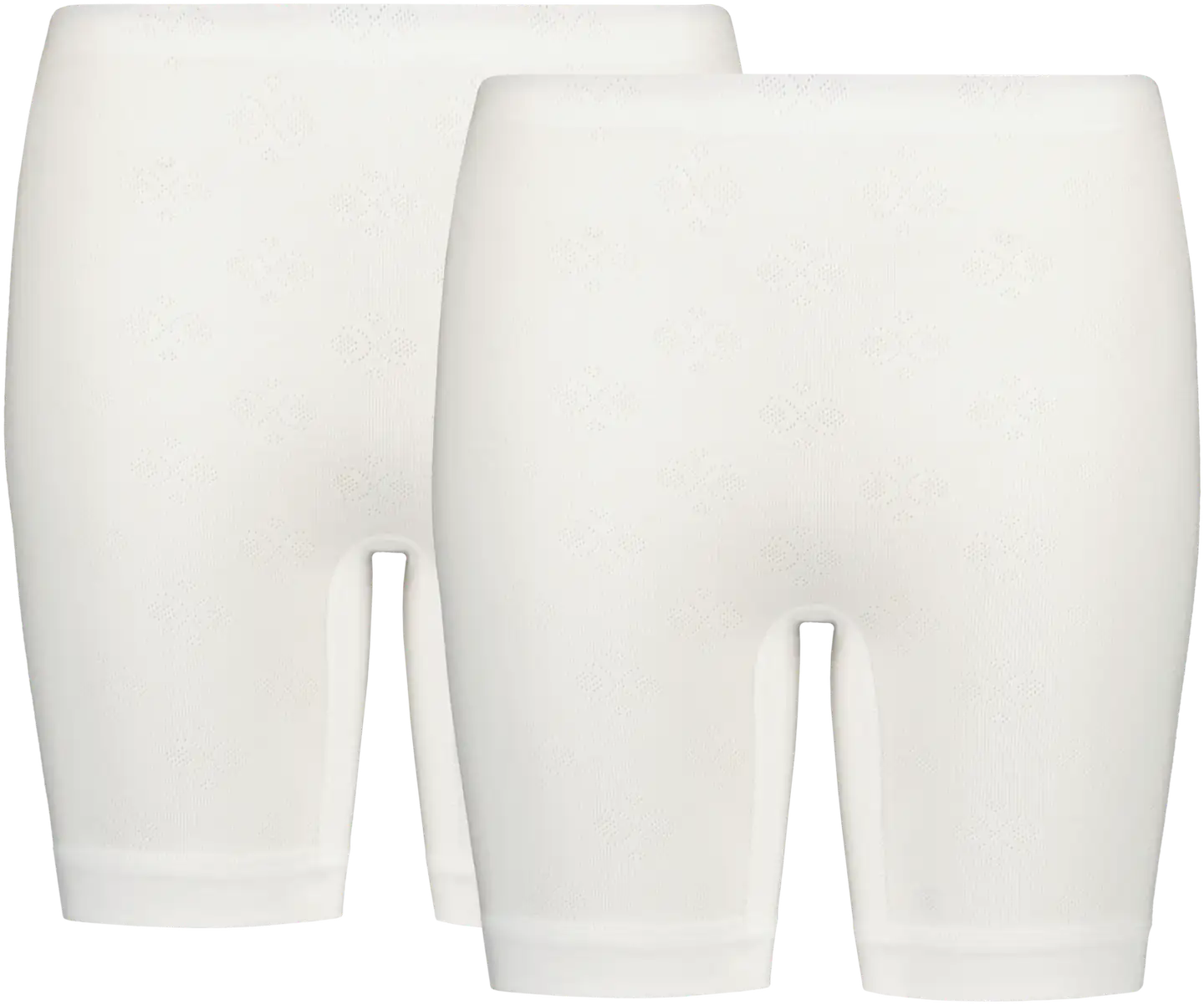 Actuelle naisten Bermuda alushousut AC-39147 2-pack - WHITE - 1
