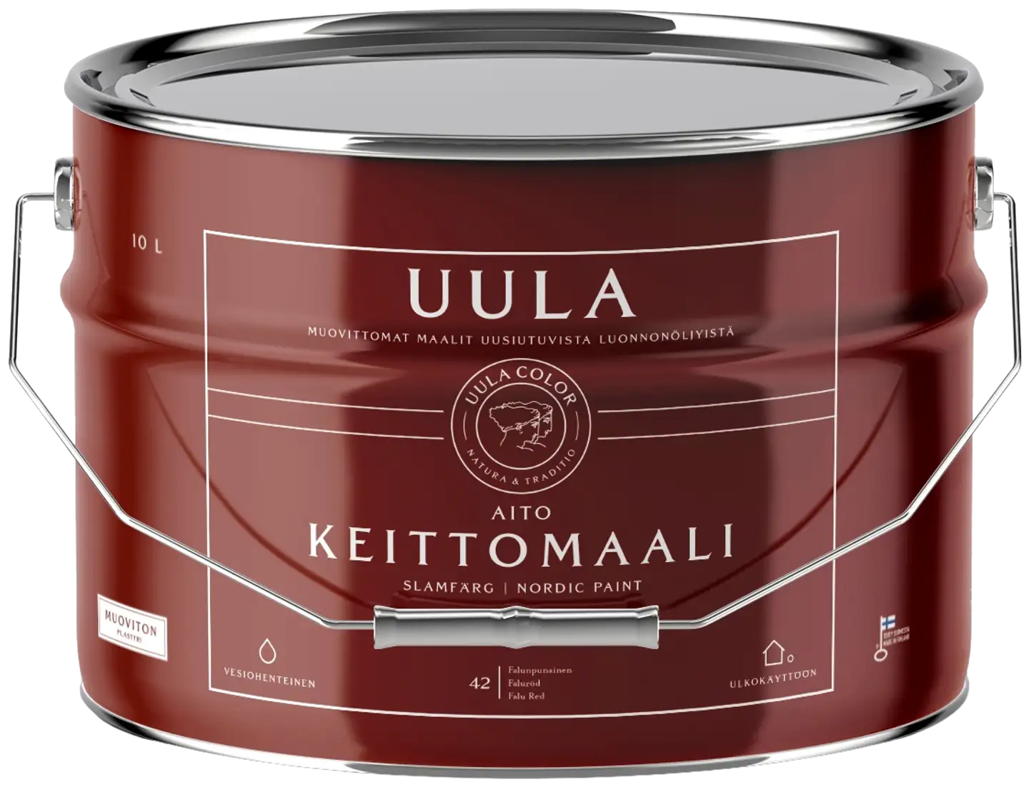 Uula keittomaali 10 l 40 Italianpunainen