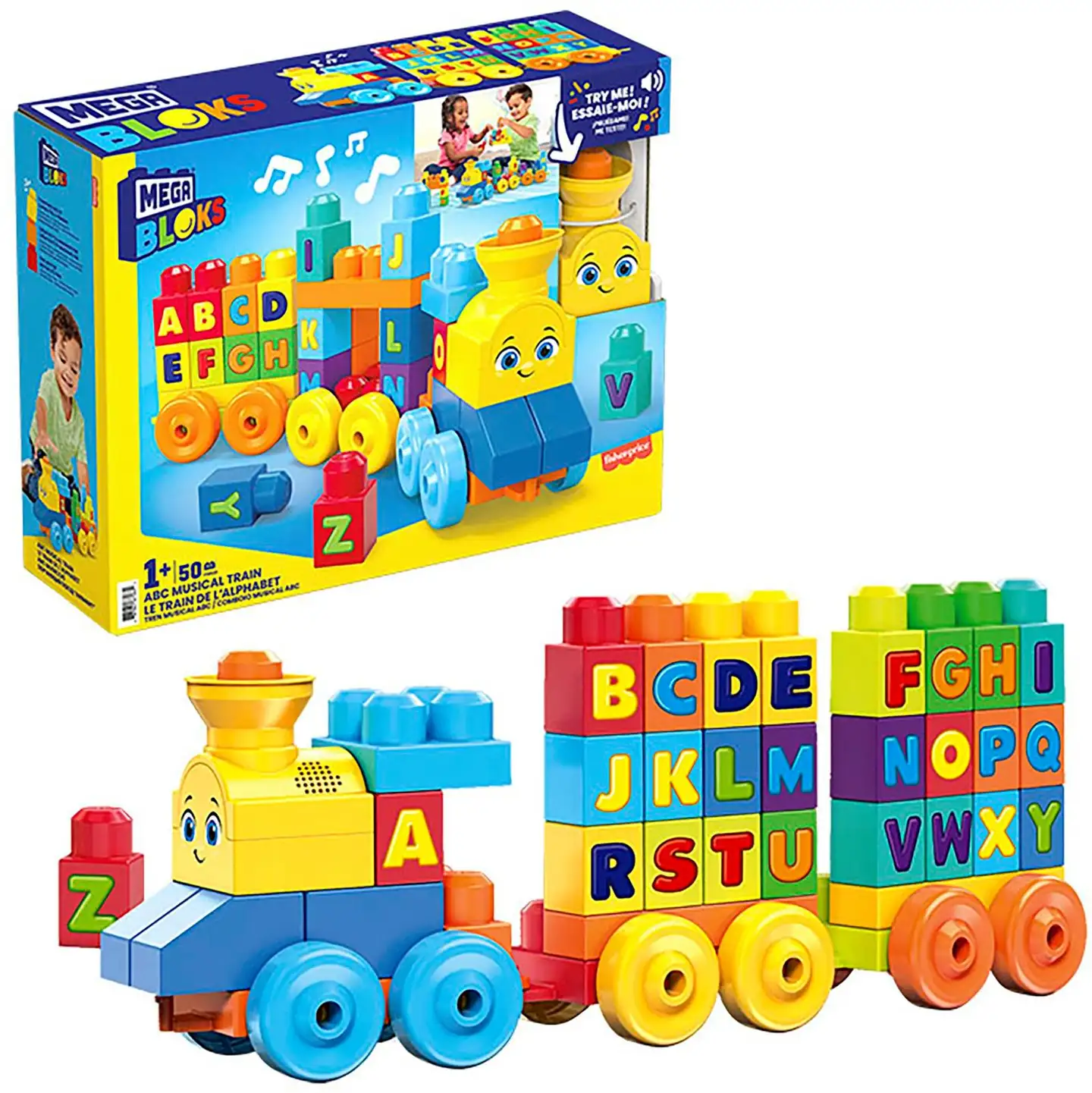 MEGA Bloks ABC Musical Train - 1