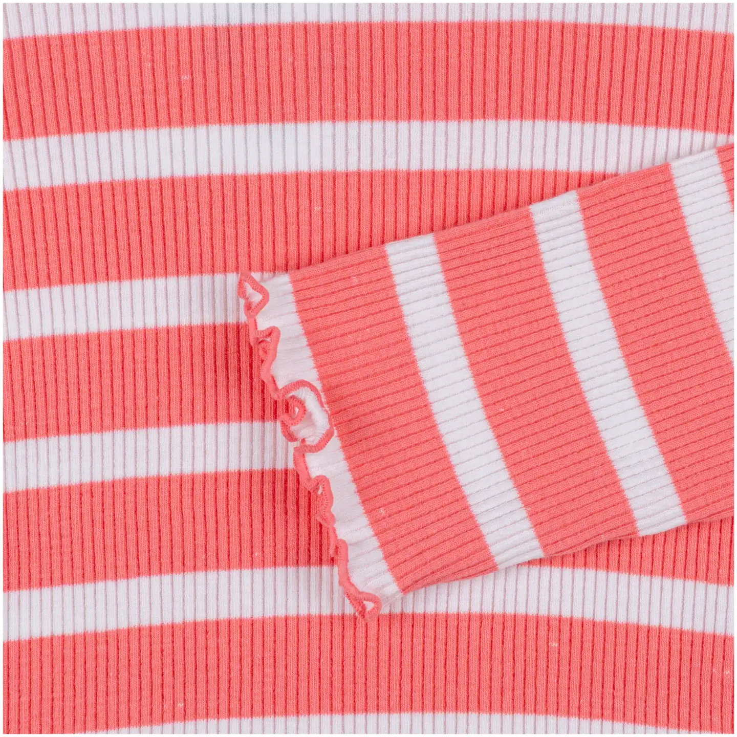 Ciraf lasten rib trikoopaita 25tc260212 - Pink stripes - 3