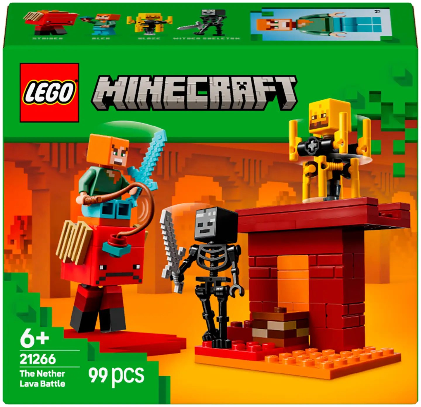 LEGO® Minecraft 21266 Hornan laavataistelu - 2