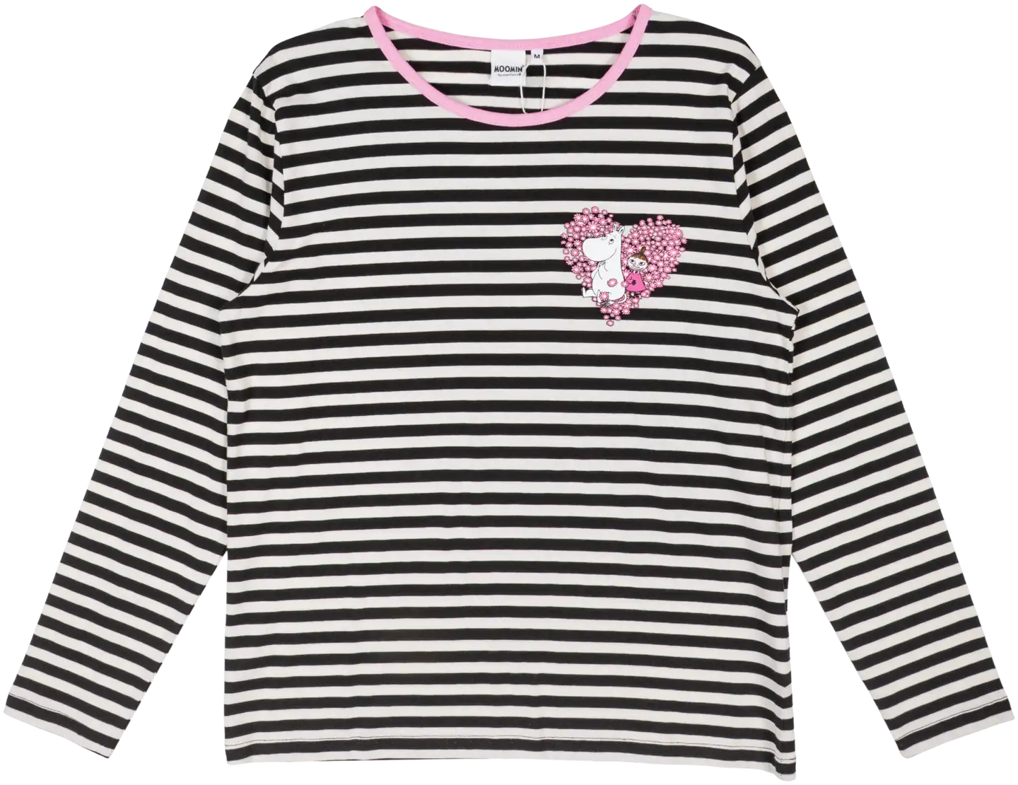 Muumi naisten paita Elena Ystävät 591437 - MUSTA - 1