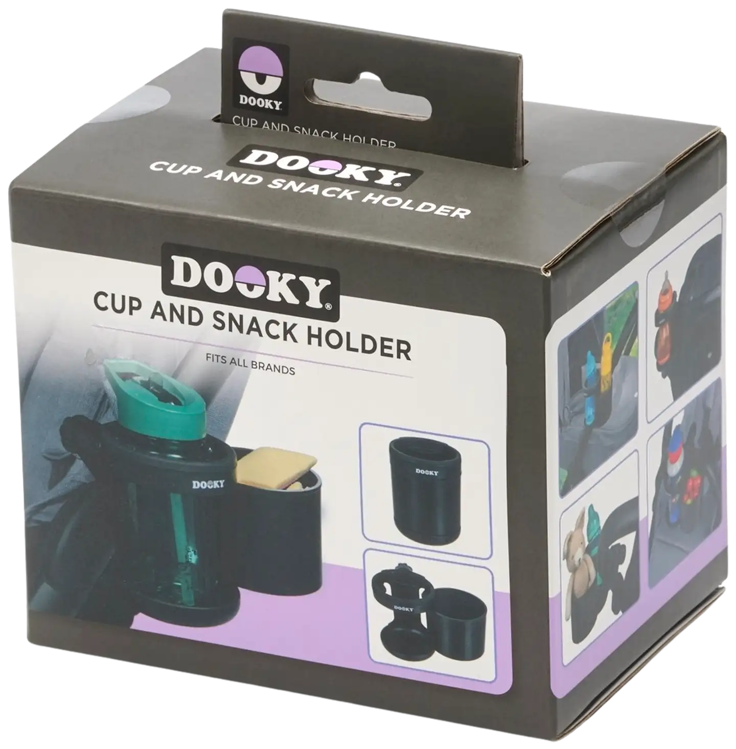 Dooky mukin ja välipalan teline vaunuun - 3