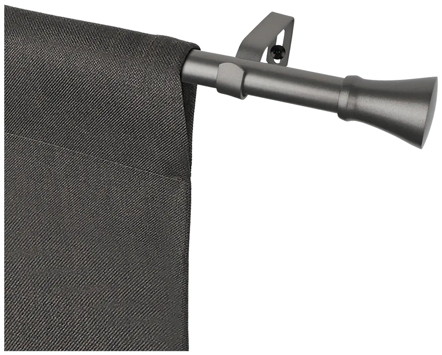 Ihanin verhotanko Emma antrasiitti 160-310cm 16/19mm - 1