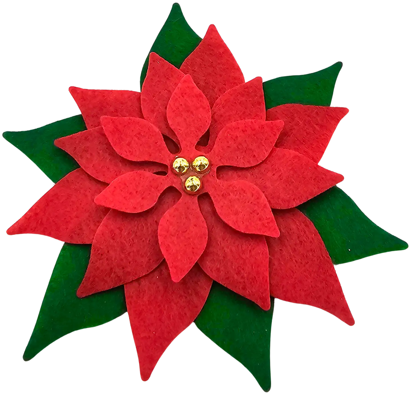 J.K. Primeco Huopakoriste Joulutähti punainen 5kpl - 3