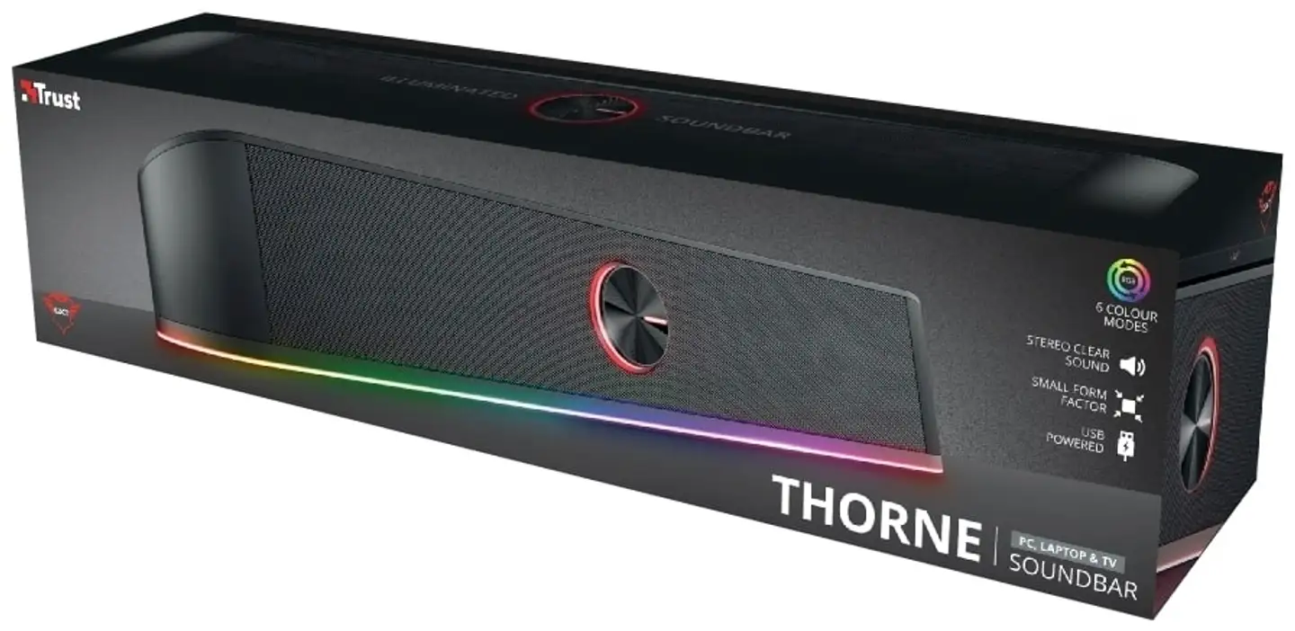 Trust Soundbar Thorne rgb valaistu - 3