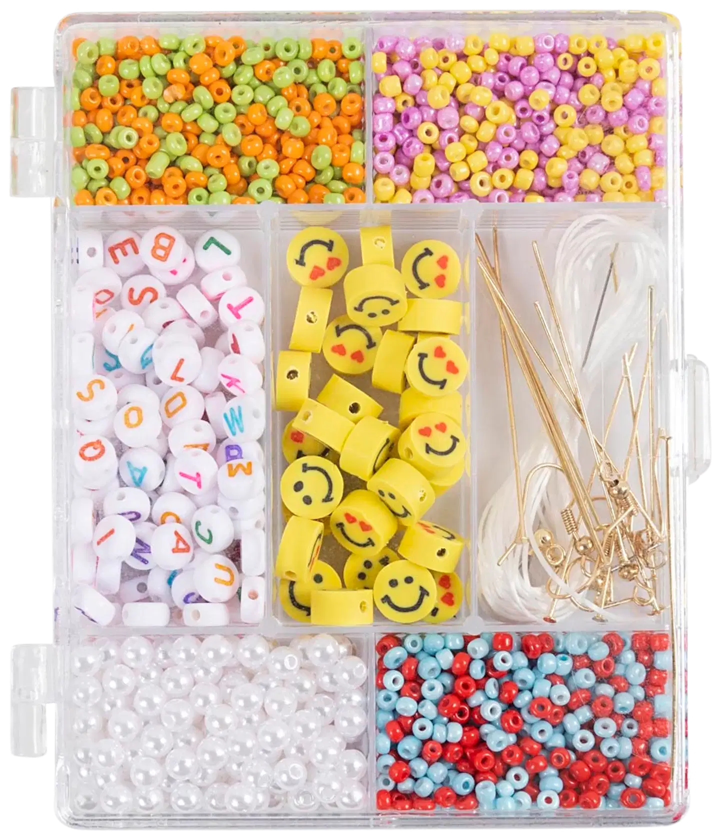 Creativ Company askartelupaketti korut, sateenkaarisetti - 1