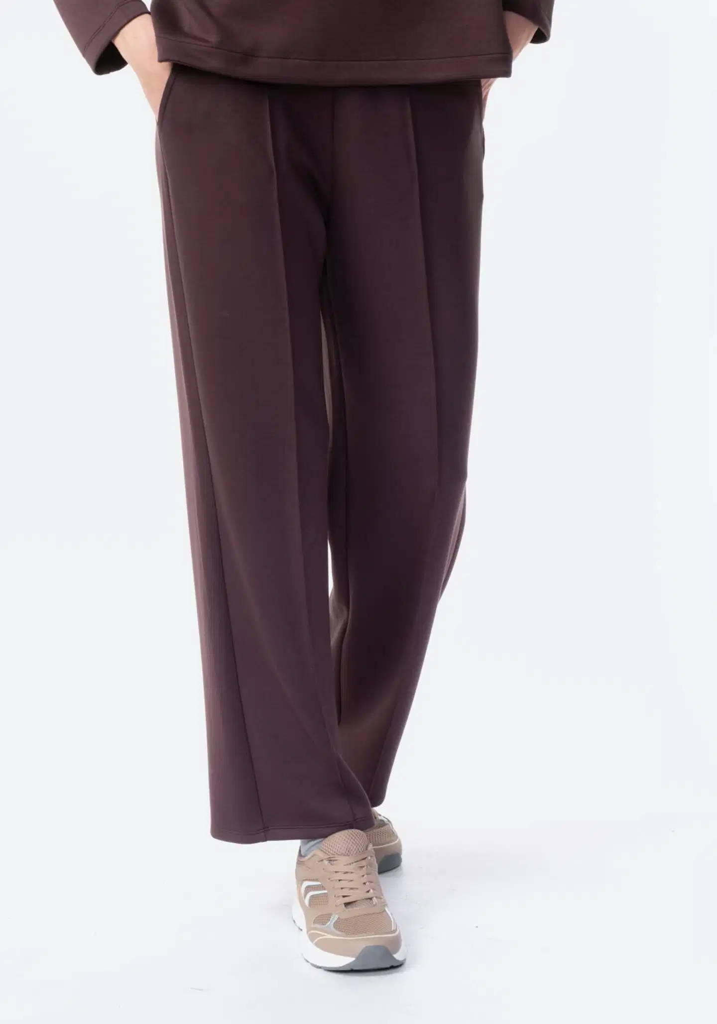 TEX naisten scubahousut I286132 - BROWN - 2
