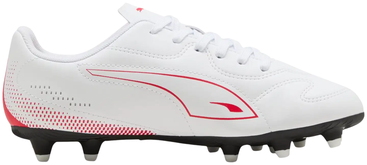 Puma lasten jalkapallokengät Vitoria II - White-Red - 2