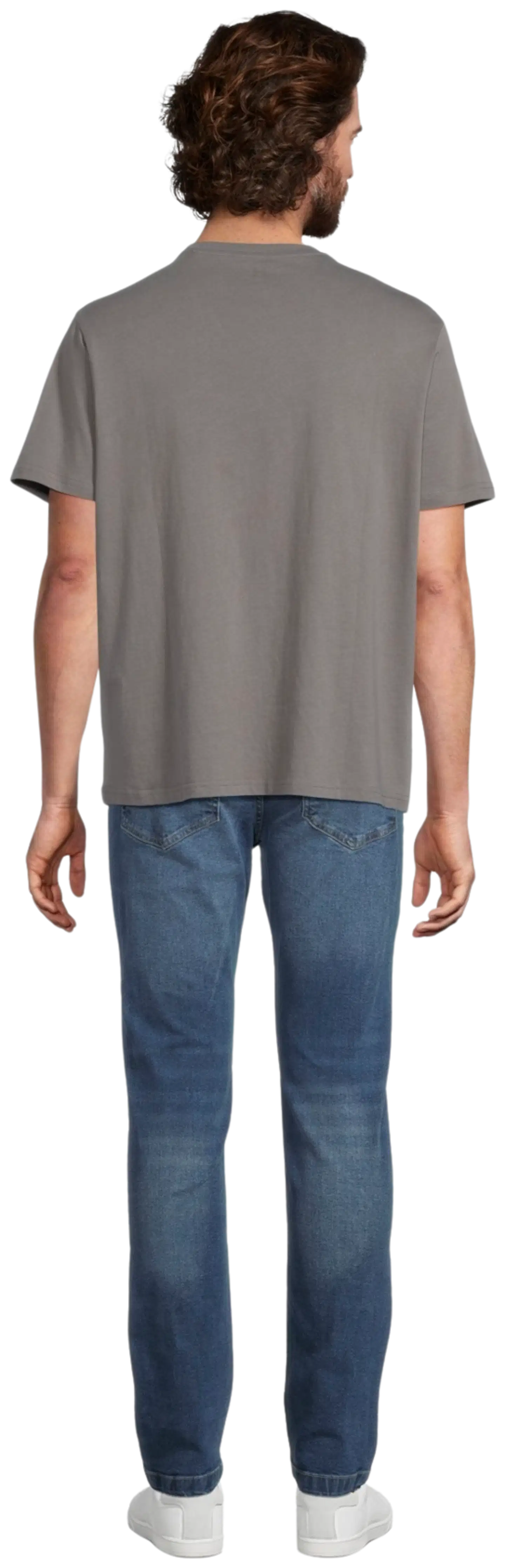 House miesten t-paita Palm Beach 195H152613 - Dark grey - 3