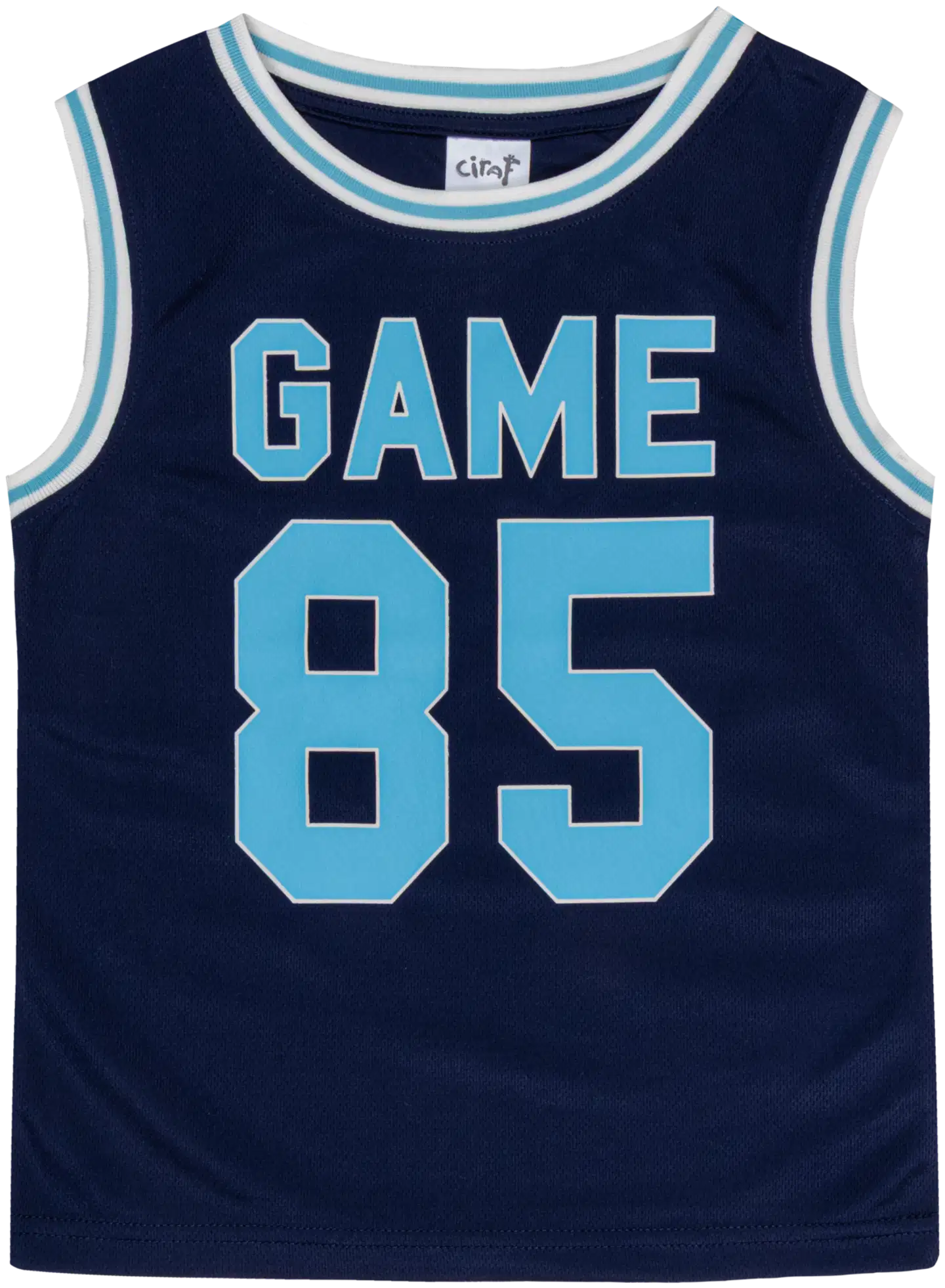 Ciraf lasten hihaton mesh-paita 25pc261618 - 19-3920tcx peacoat - 1