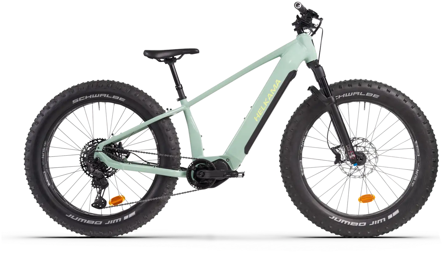 Helkama FE 26" Sähköfatpyörä 12-vaihdetta laguuninvihreä