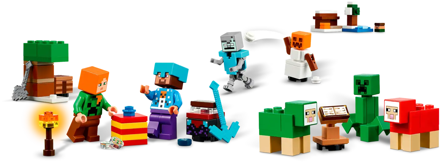 LEGO® Minecraft 21280 Joulukalenteri 2025 - 4