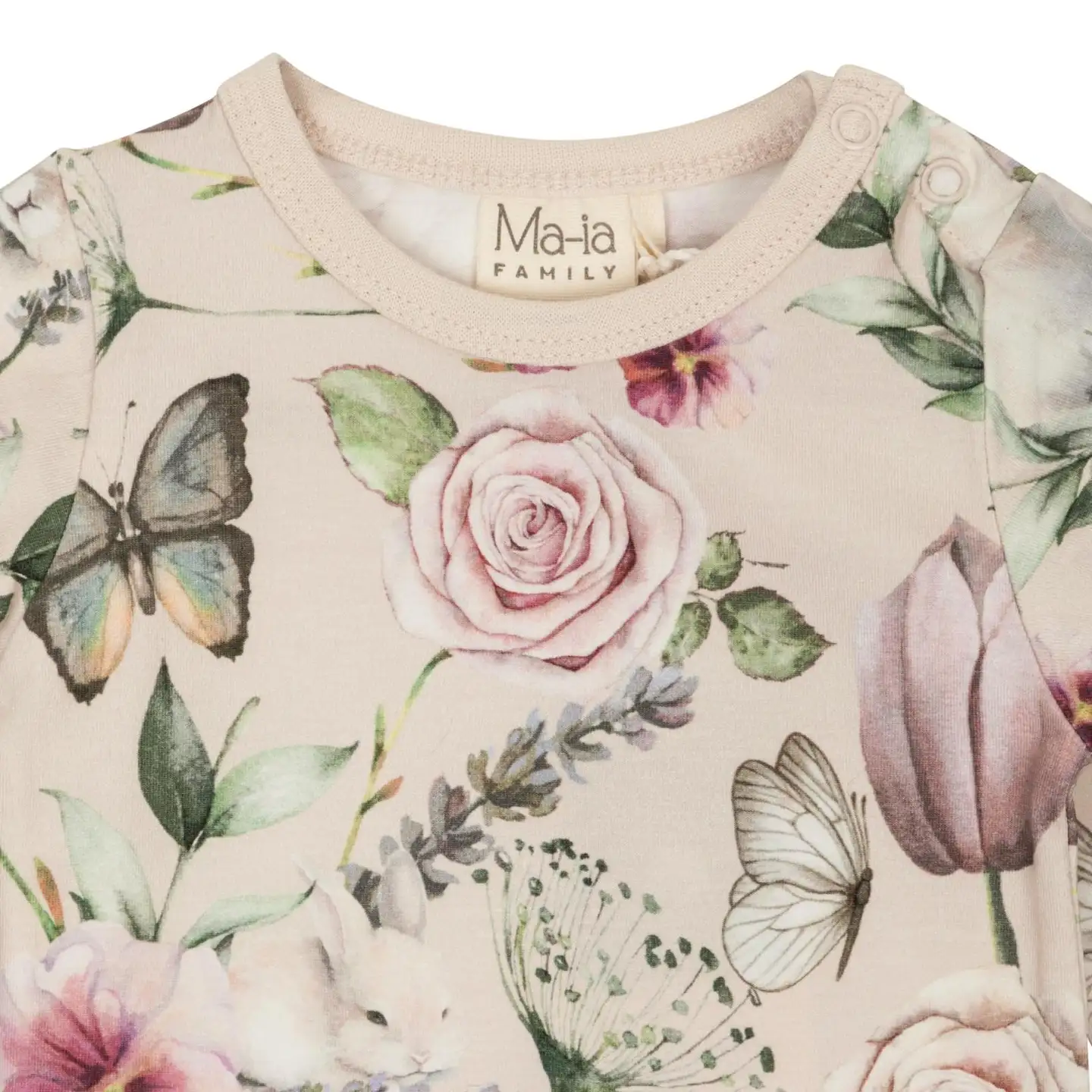 Ma-ia Family vauvojen body Orvokki 204838 - BEIGE - 2