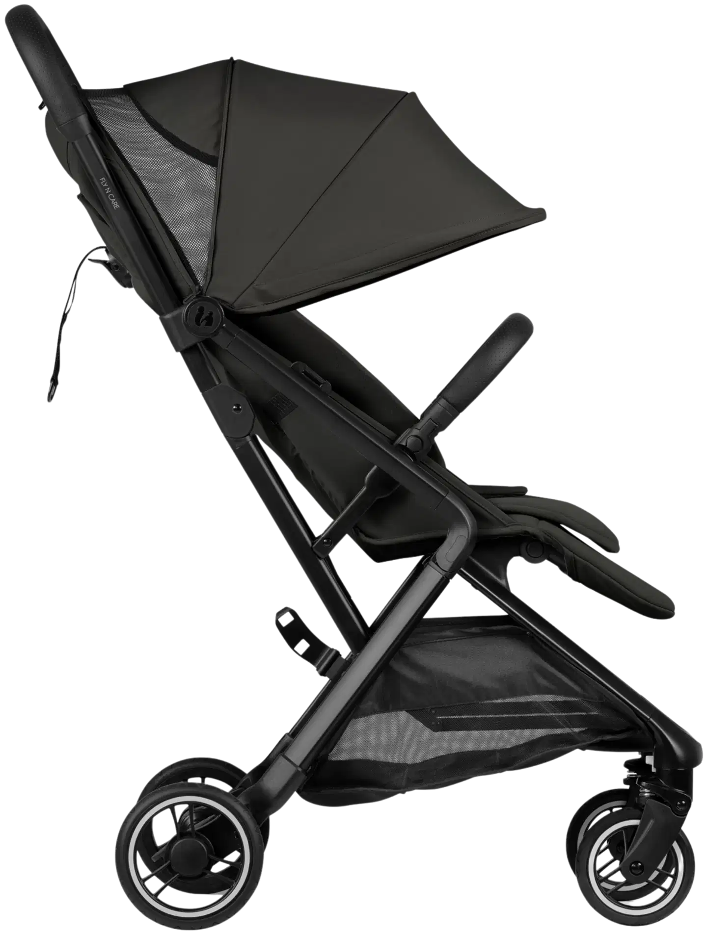 Hauck matkarattaat Fly N Care musta - 4