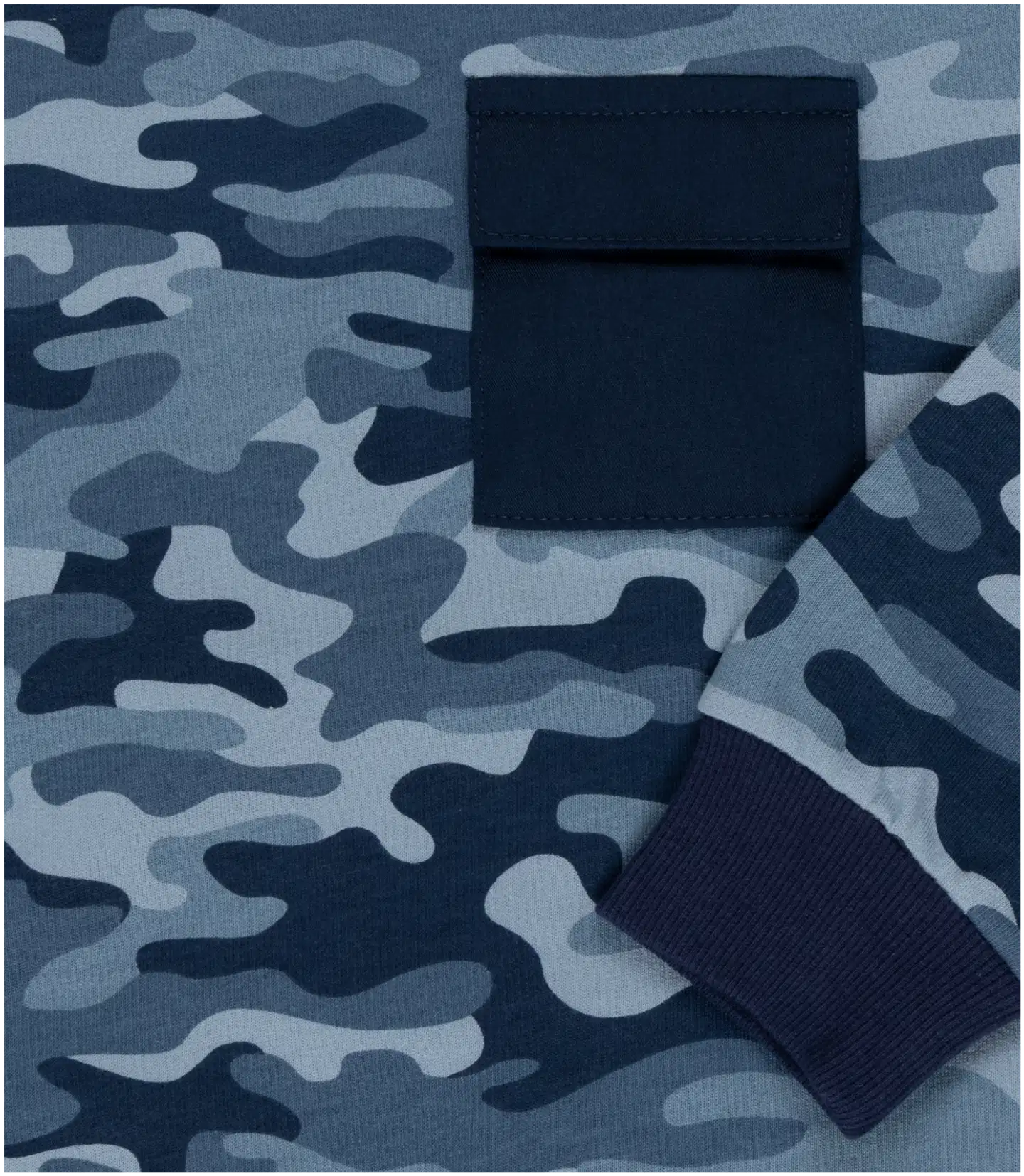 Ciraf lasten collegepaita 25PC264012 - camo aop - 3