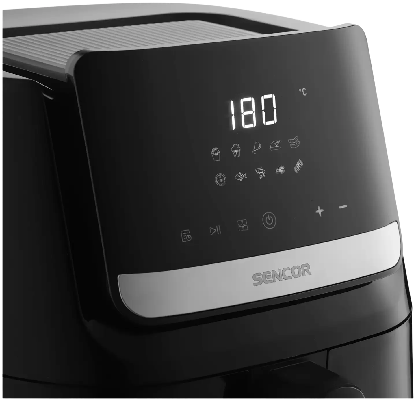 Sencor air fryer kiertoilmakypsennin SFR 6550BK musta - 4
