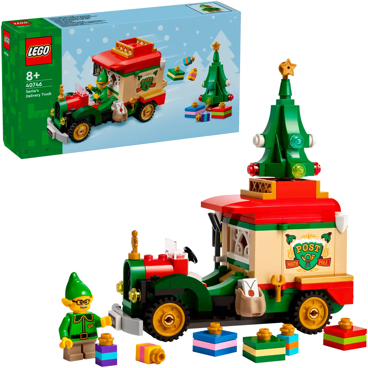 LEGO® LEL Seasons and Occasions 40746 Joulupukin lahjarekka - 1