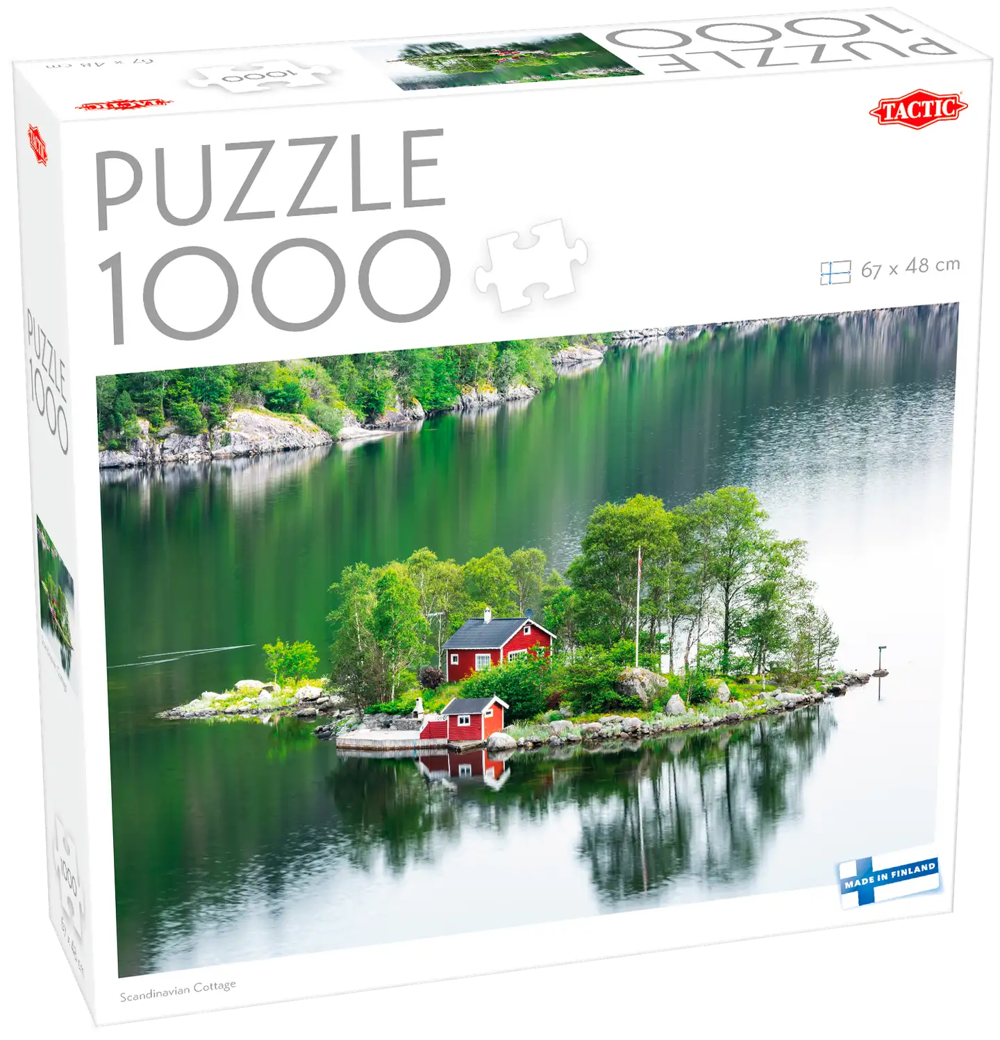 Tactic palapeli Scandinavian cottage 1000 palaa - 1