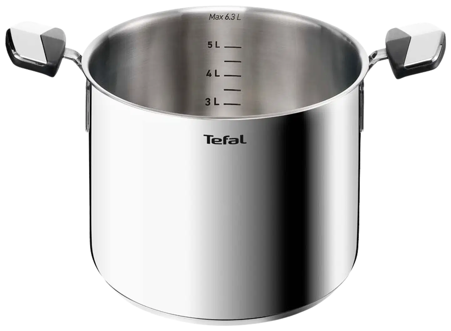 Tefal Emotion Plus pinnoittamaton teräksinen pastakattila 22 cm/6,4l + kansi E3286145 - 3