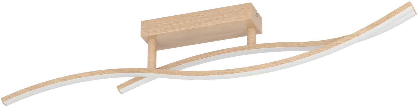 EGLO kattovalaisin Grisolia LED 12W puu/valkoinen - 1