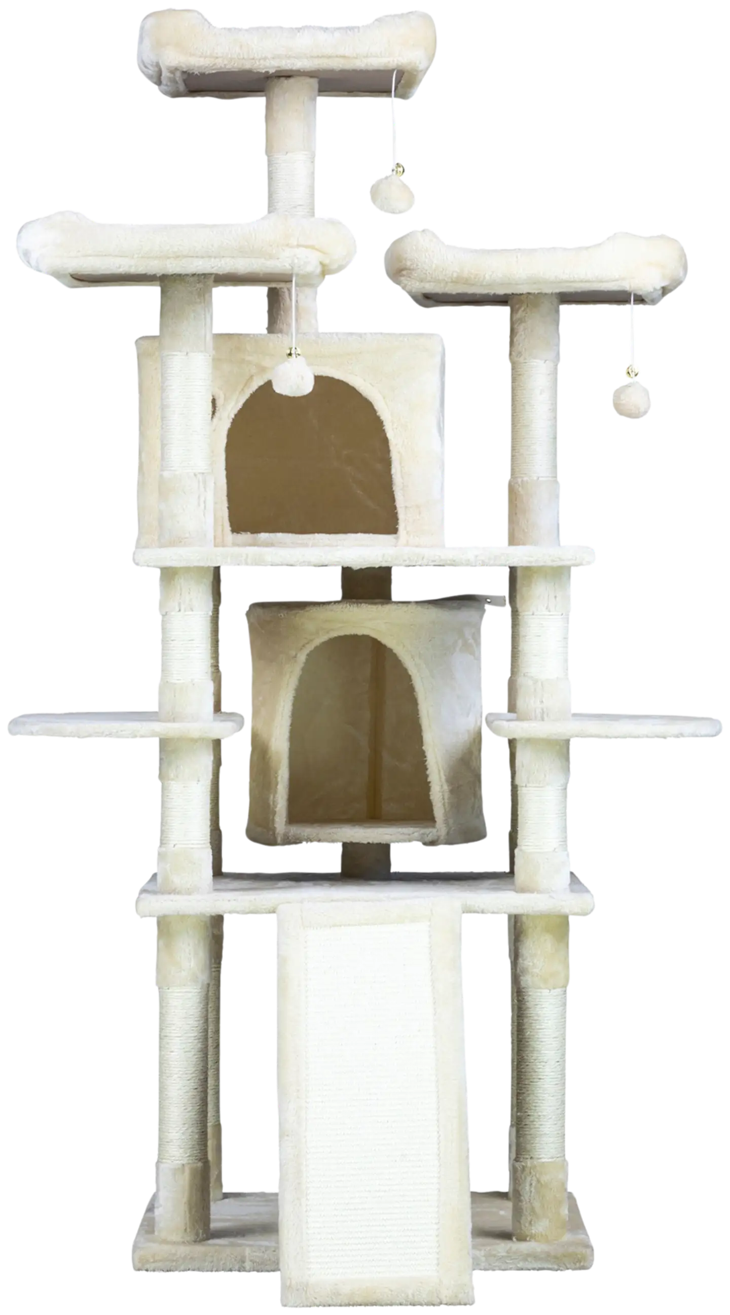 Trekker kissan kiipeilypuu Tower 170 cm beige - 1