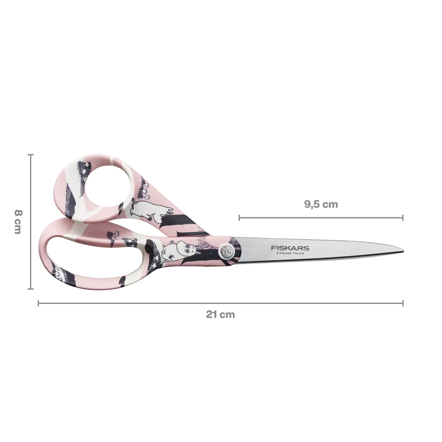 Fiskars Muumi Yleissakset 21cm Rakkaus - 11