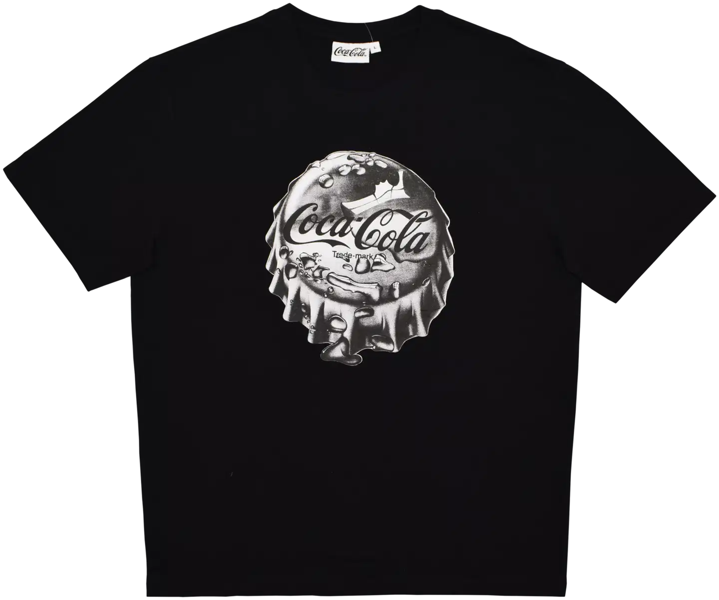 Coca Cola miesten printti T-paita SJM-COKE46 - Musta