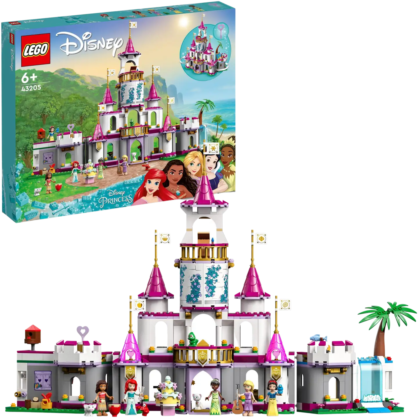 LEGO® Disney Princess™ 43205 Kaikkien aikojen seikkailulinna - 1