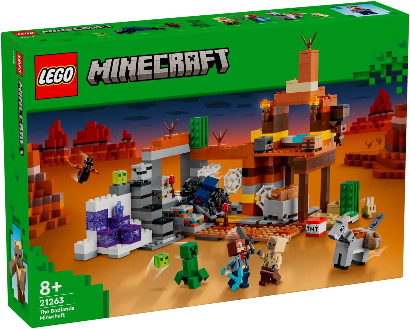 LEGO Minecraft 21263 Erämaan kaivoskuilu - 2