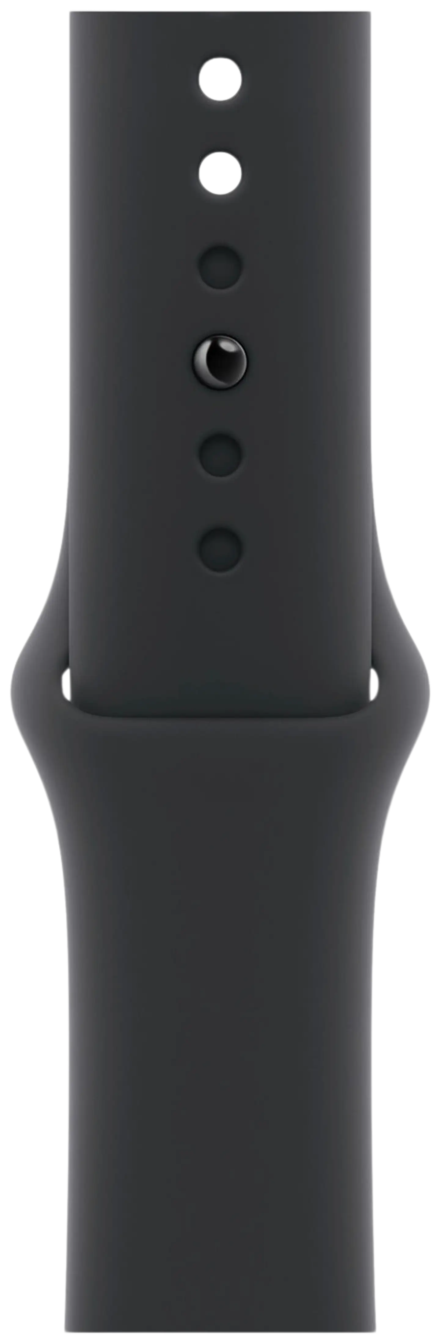 Apple Watch Series 10 GPS 42mm Jet Black alumiinikotelo, Black Sport ranneke - M/L - MWWF3QN/A - 3