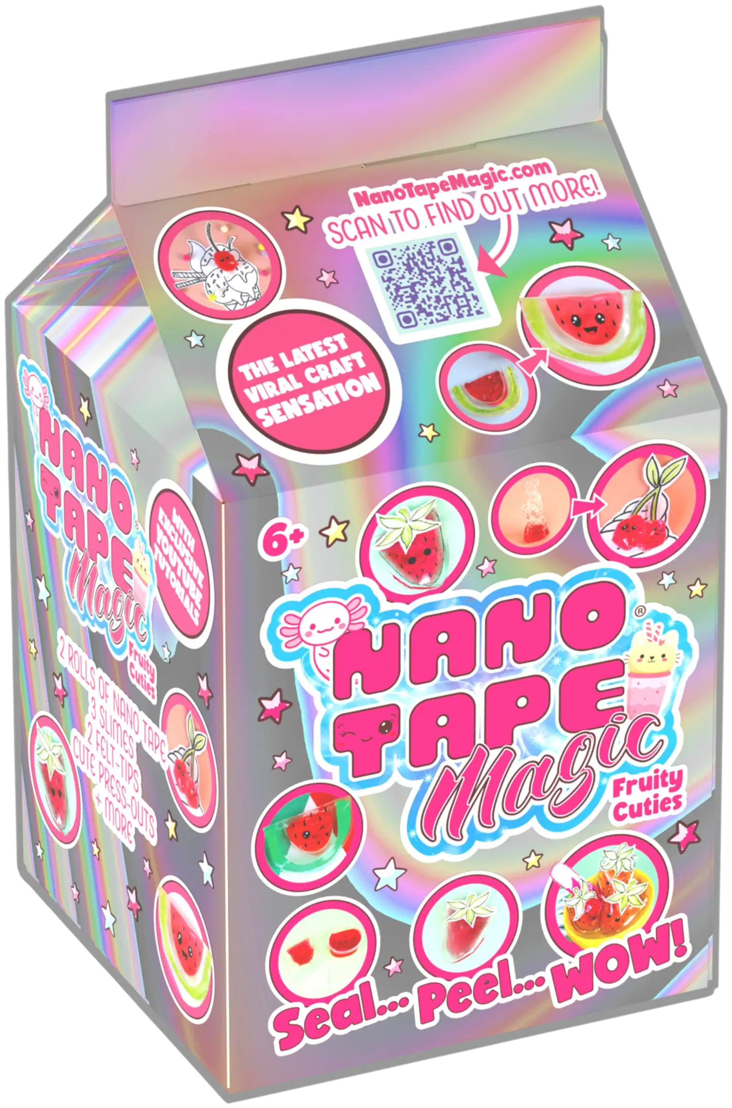 Nano Tape Magic Mini Mer-Mazing Fruity Cutie askartelusetti - 1