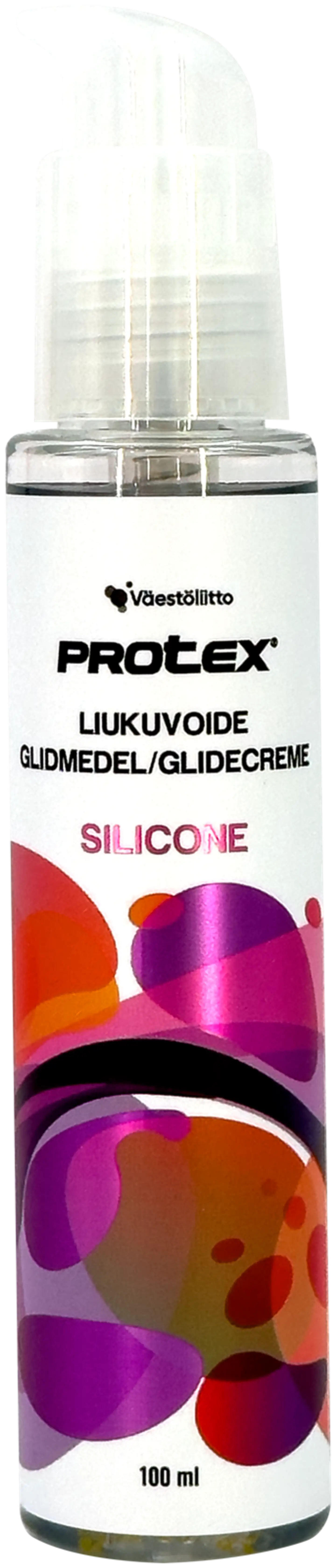 Protex 100ml liukuvoide silikonipumppu