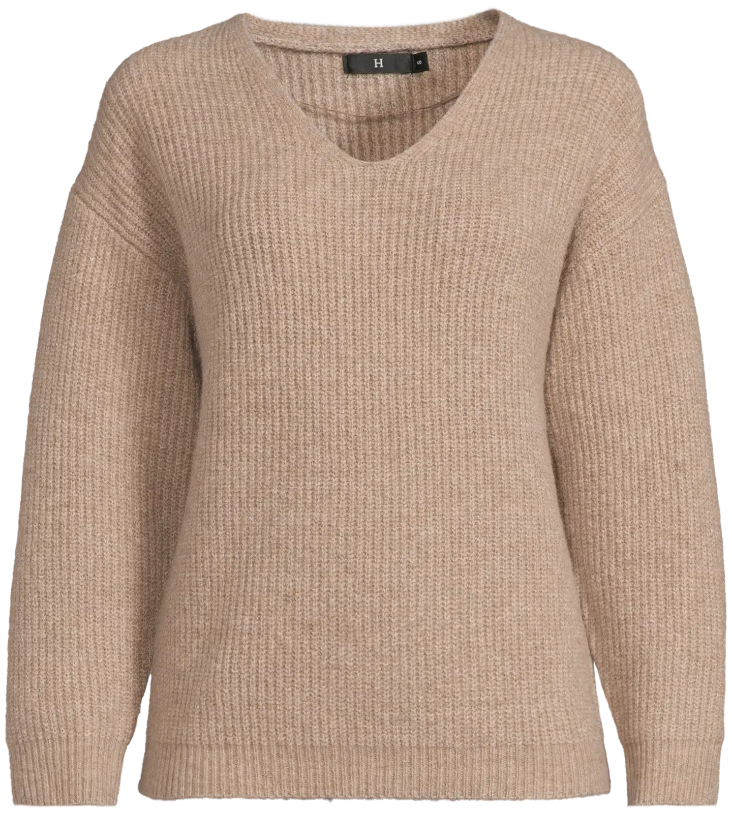 House naisten neulepusero soft 213H264012 - Beige - 2