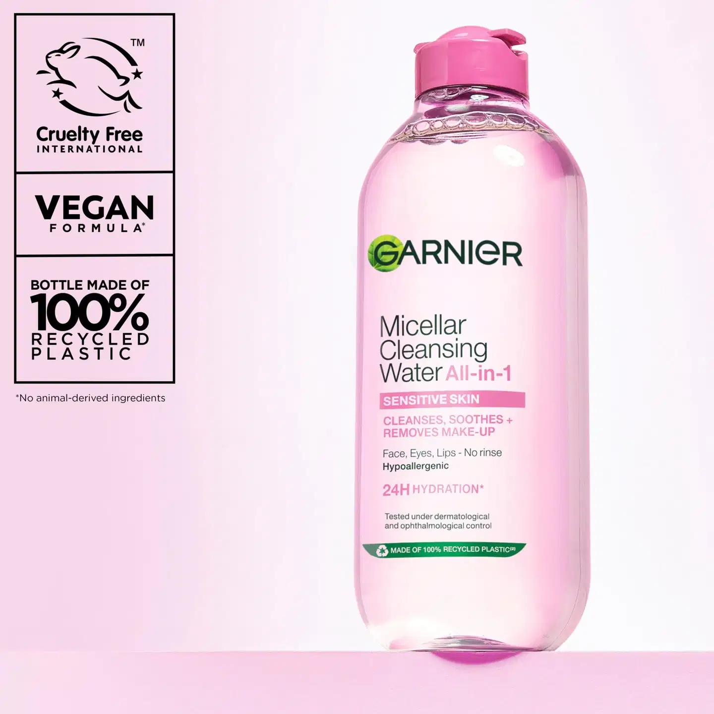 Garnier Micellar puhdistusvesi normaalille ja herkälle iholle 400ml - 10