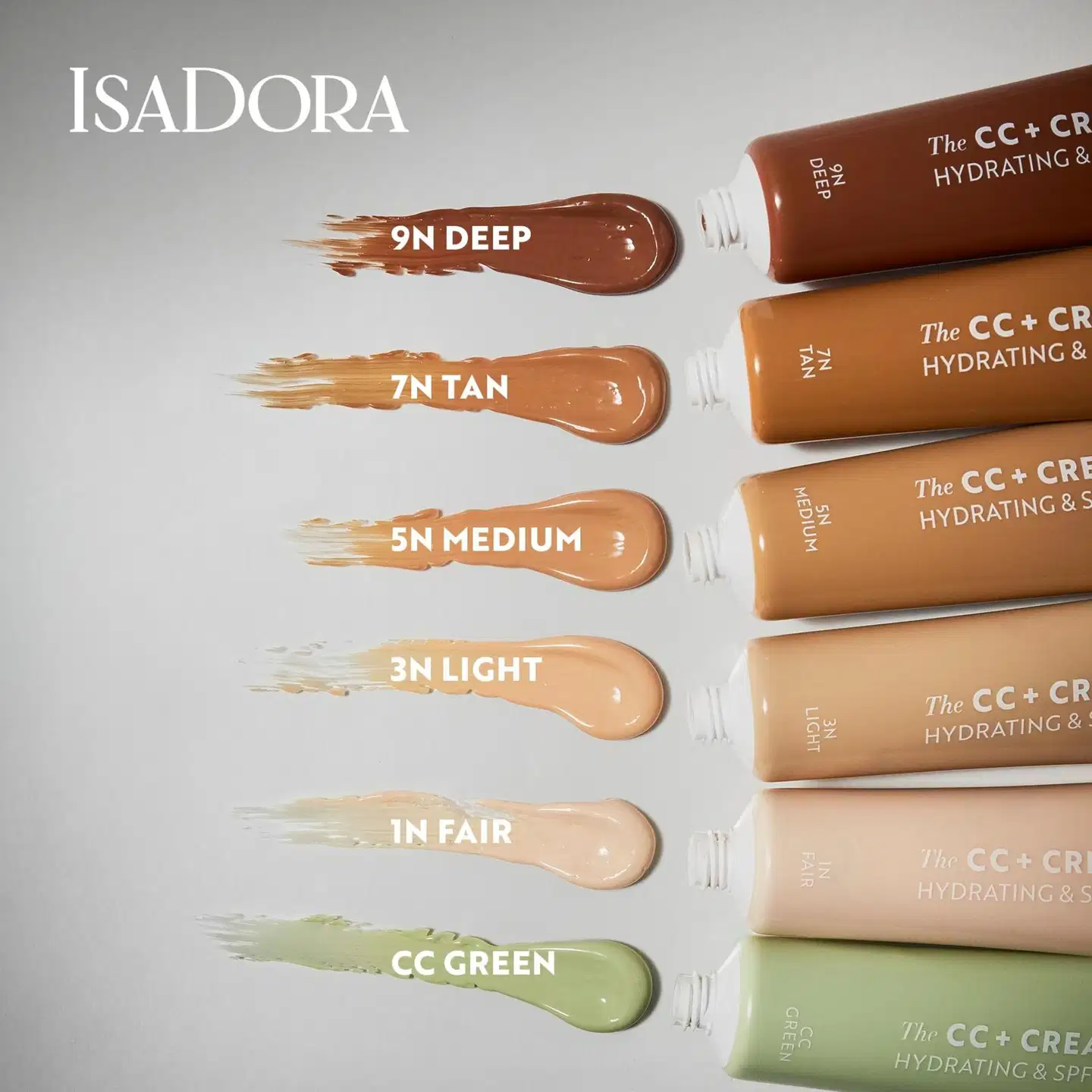 Isadora The CC + Cream 1N Fair 30 ml - Deep - 8