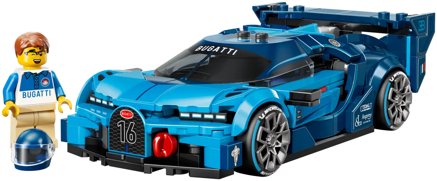 LEGO® Speed Champions 77253 Bugatti Vision GT ‑hyperurheiluauto - 2