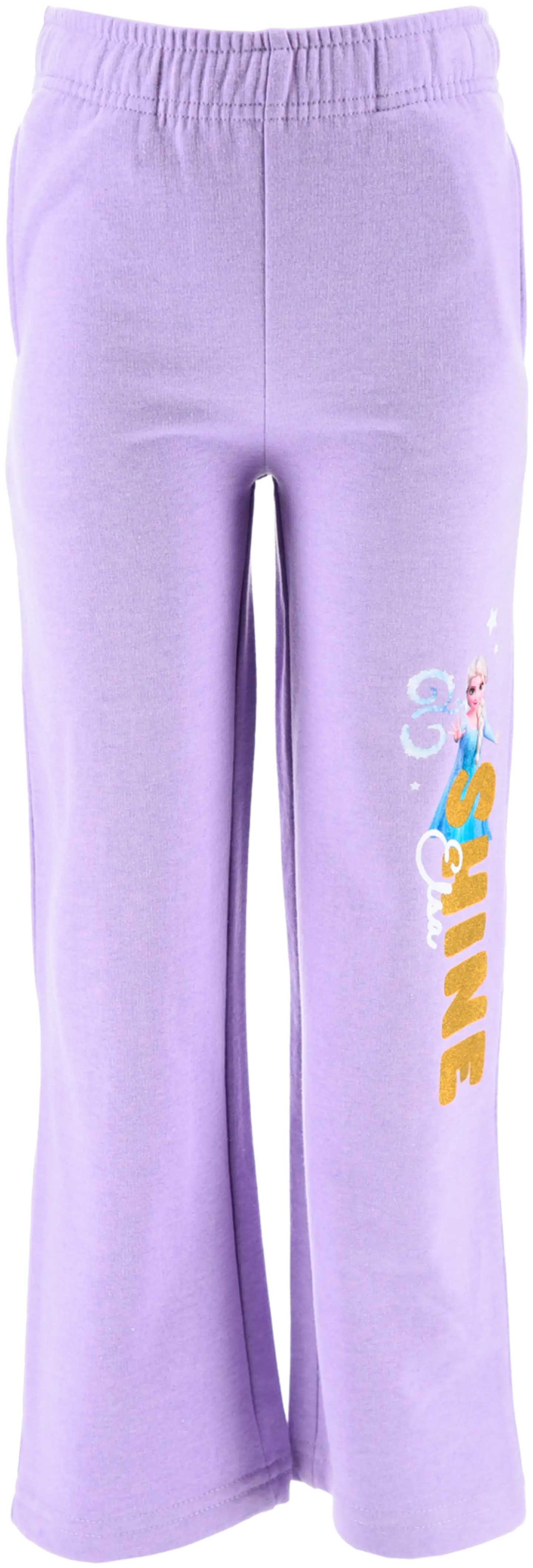 Lasten Frozen housu, laadukas kangas - Purple - 1