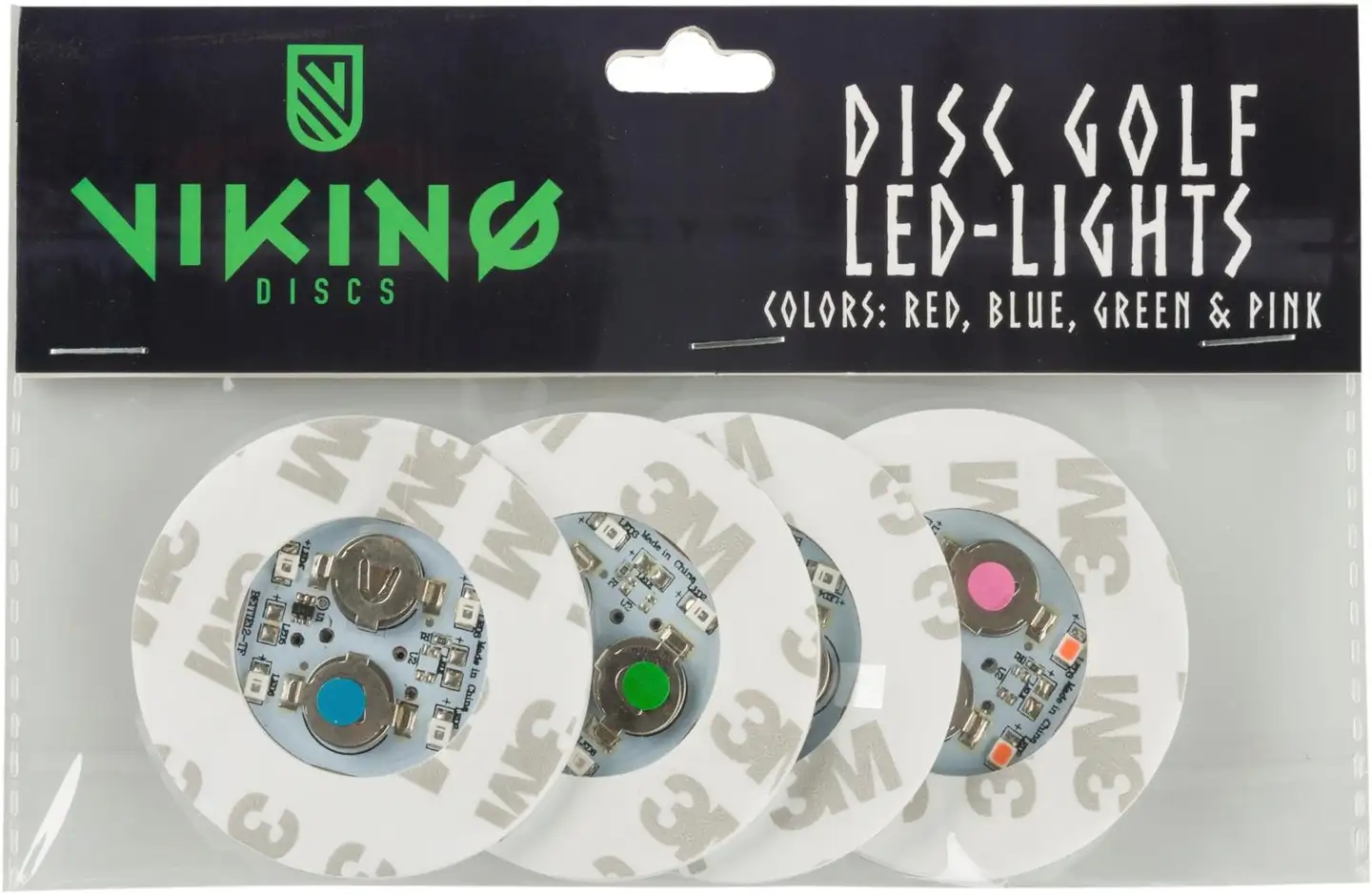 Viking Discs Kiekkoledi 4 kpl värilajitelma