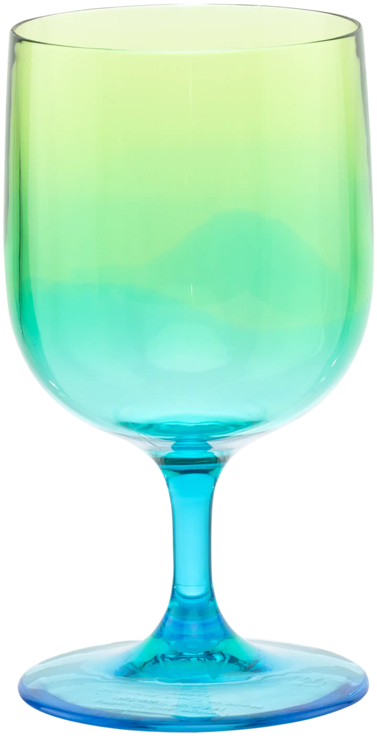 House viinilasi Dina 3,5 dl vihreä/sininen