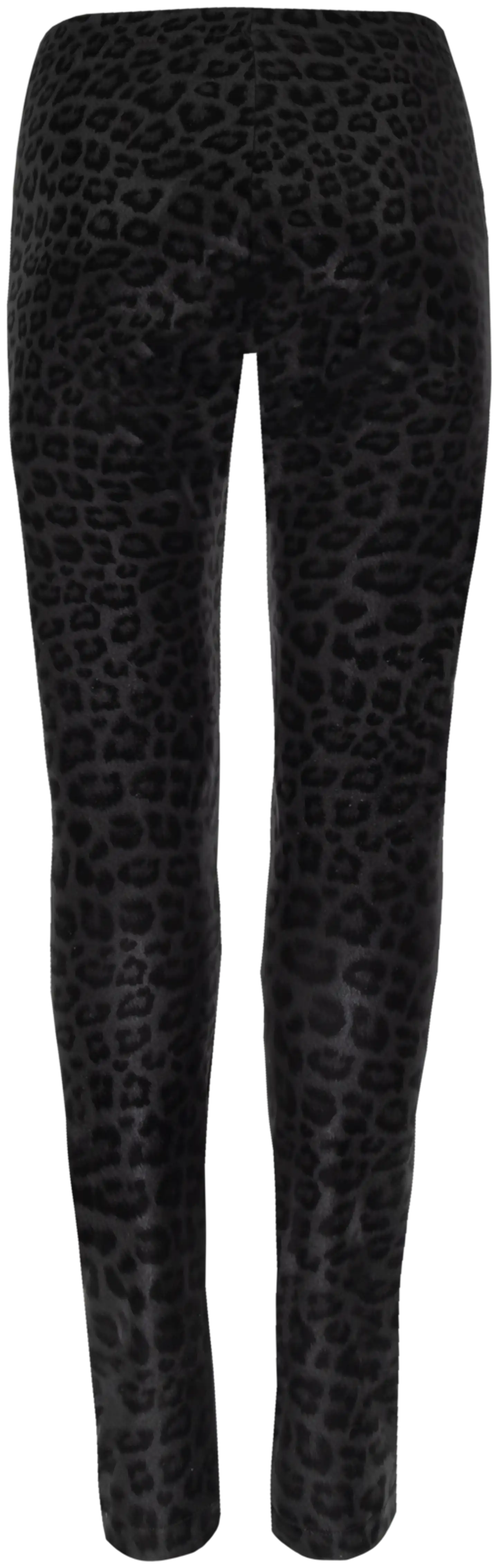 House naisten leggingsit panther 222H402550 - Jet Black - 2