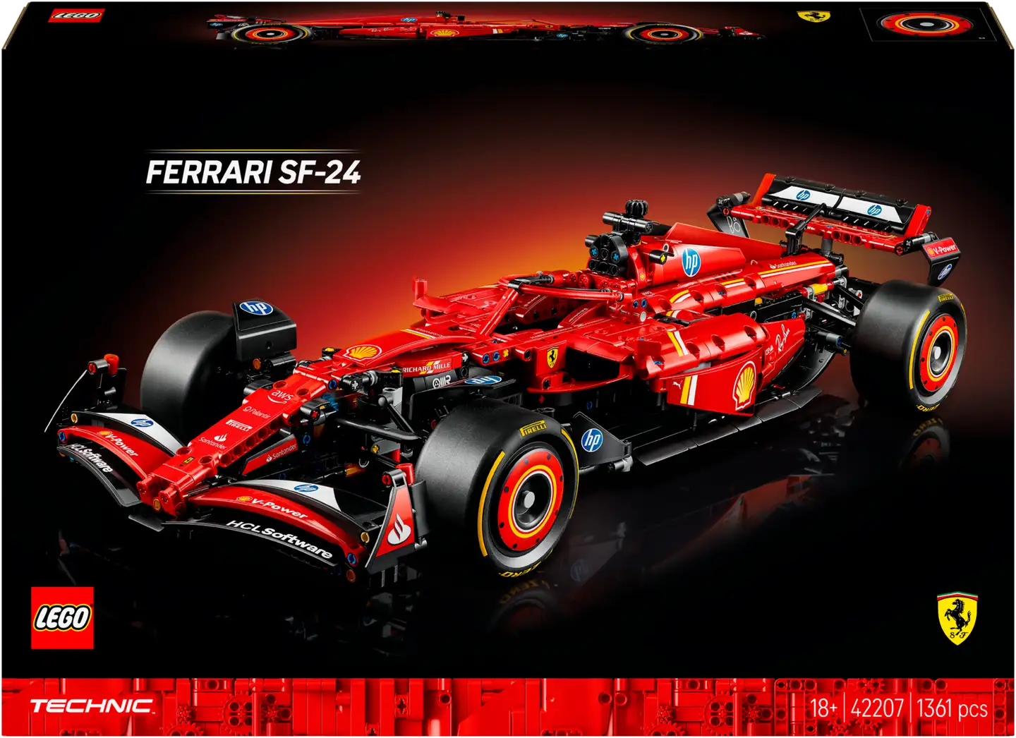 LEGO® Technic Ferrari SF-24 F1 auto 42207 - 2