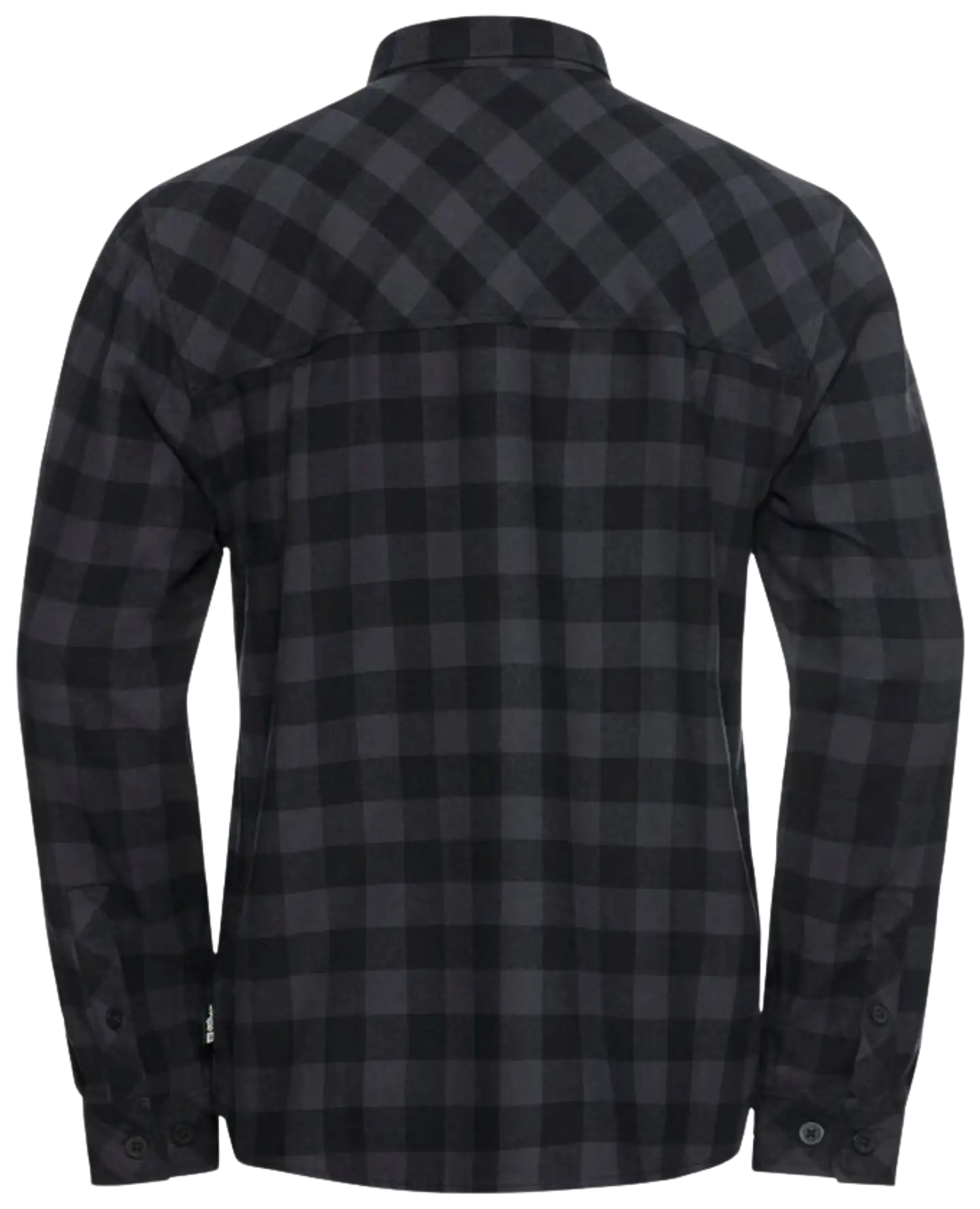 Jack Wolfskin miesten flanellipaita Lite - check black - 2