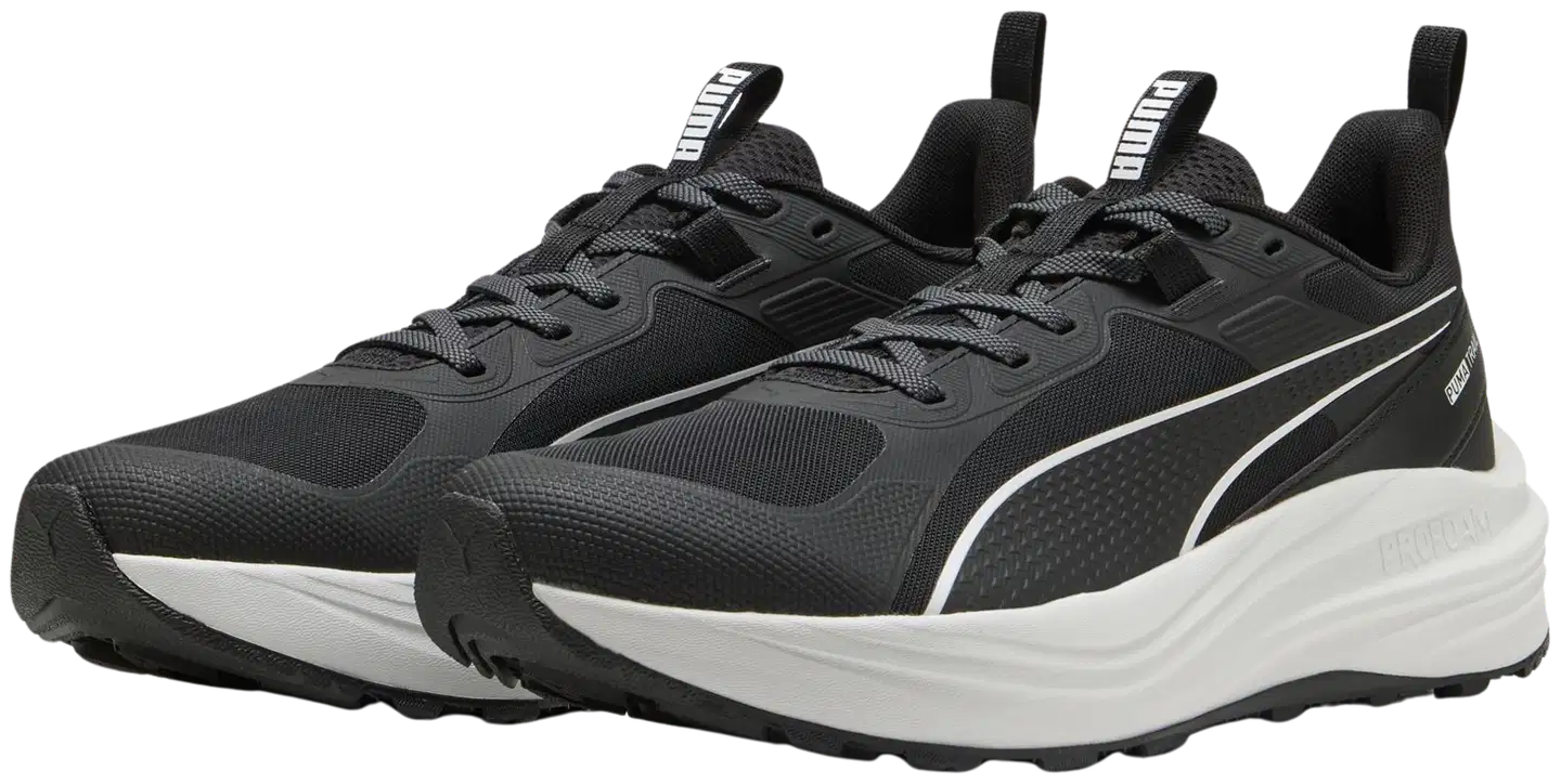 Puma miesten juoksukenkä Flare Pro Trail - PUMA Black-Feather Gray - 3