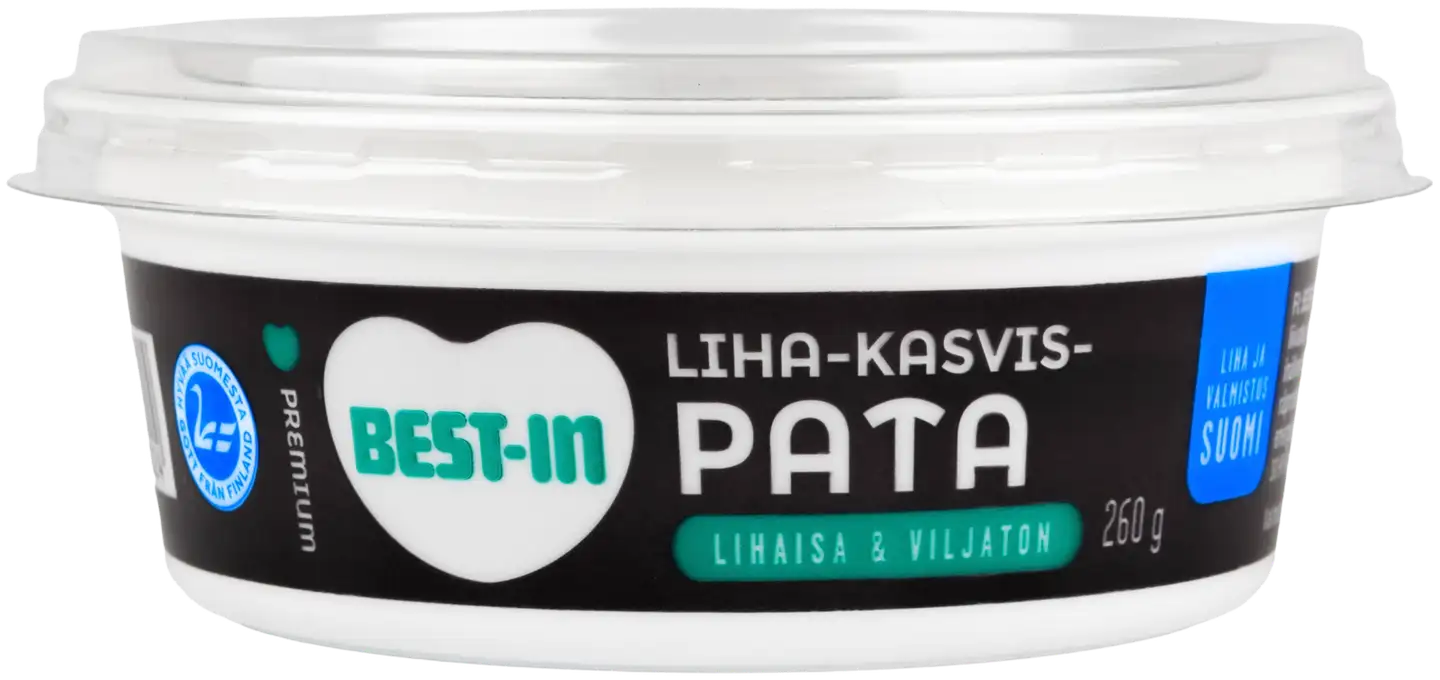 Best-In Liha-kasvispata koiran tuoreruoka 260g