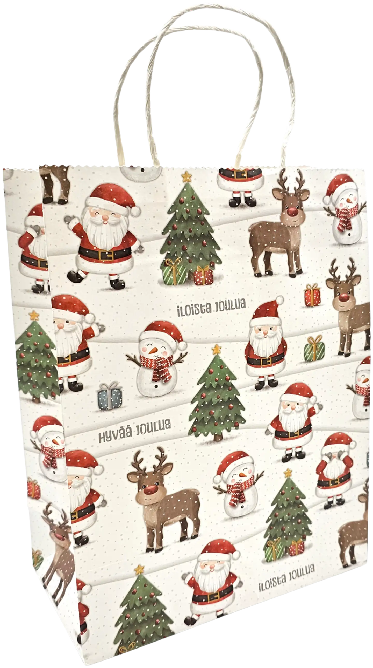 J.K. Primeco lahjakassi M Iloiset jouluhahmot valkoinen