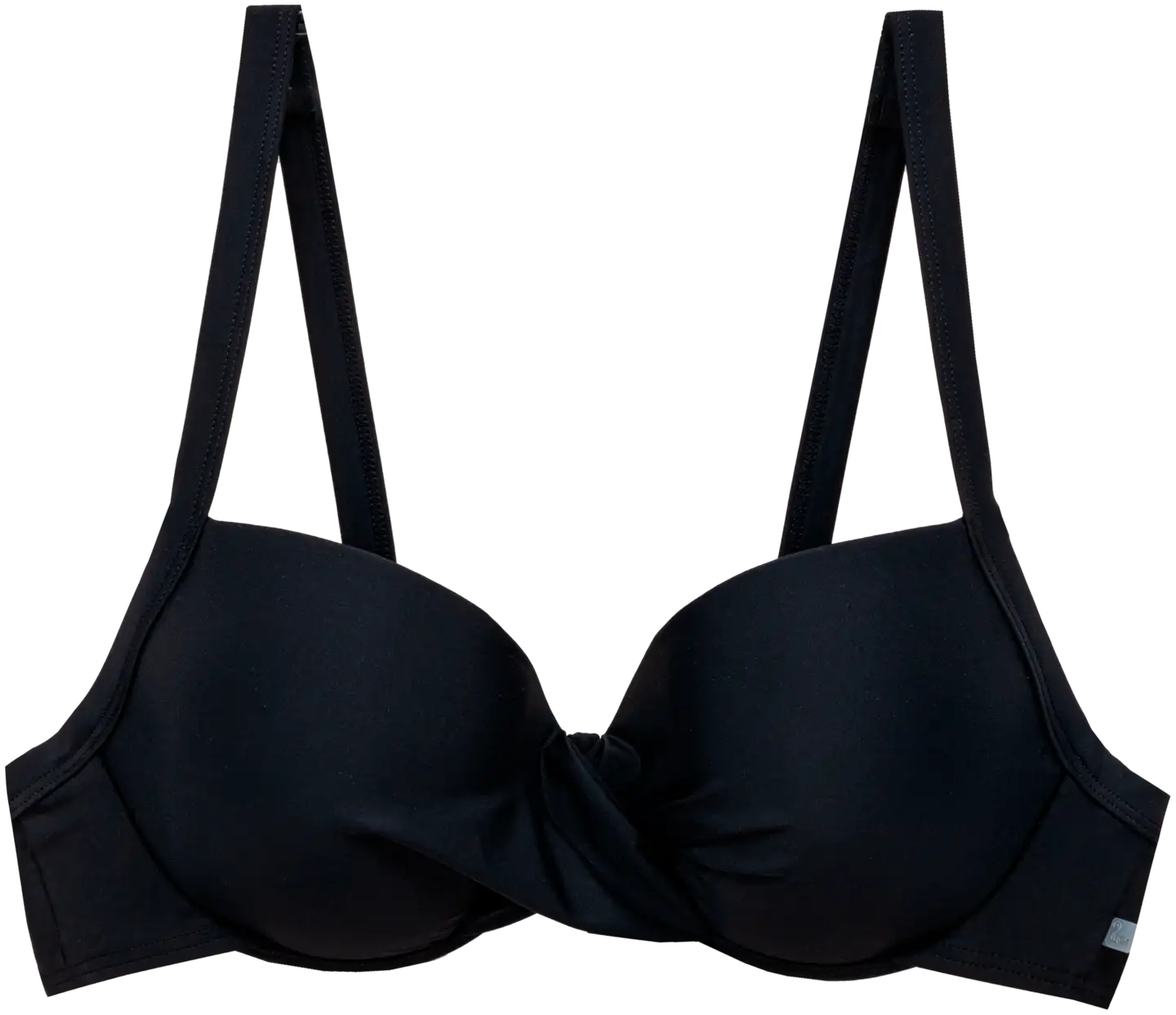 Actuelle naisten bikiniyläosa 215A012501 - BLACK - 1